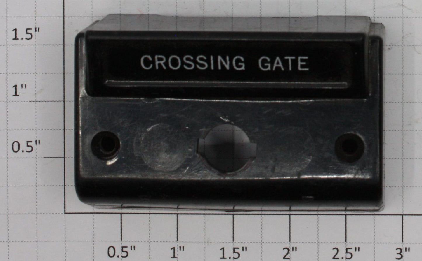 American Flyer XA14A964-TX S Scale Crossing Gate Control Housing Shell Only