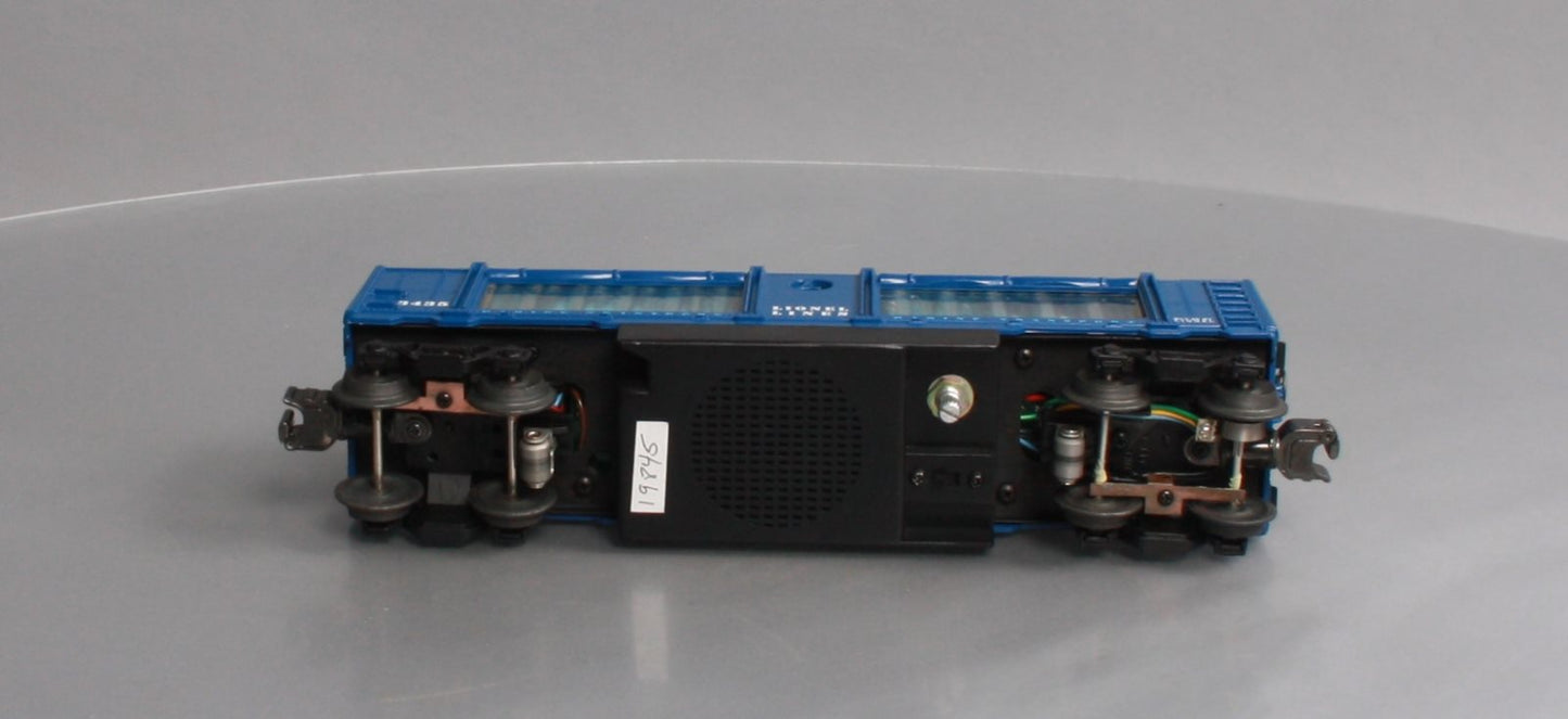 Lionel 6-19845 O Gauge Marine Transport Aquarium Car w/ Command Control #3435