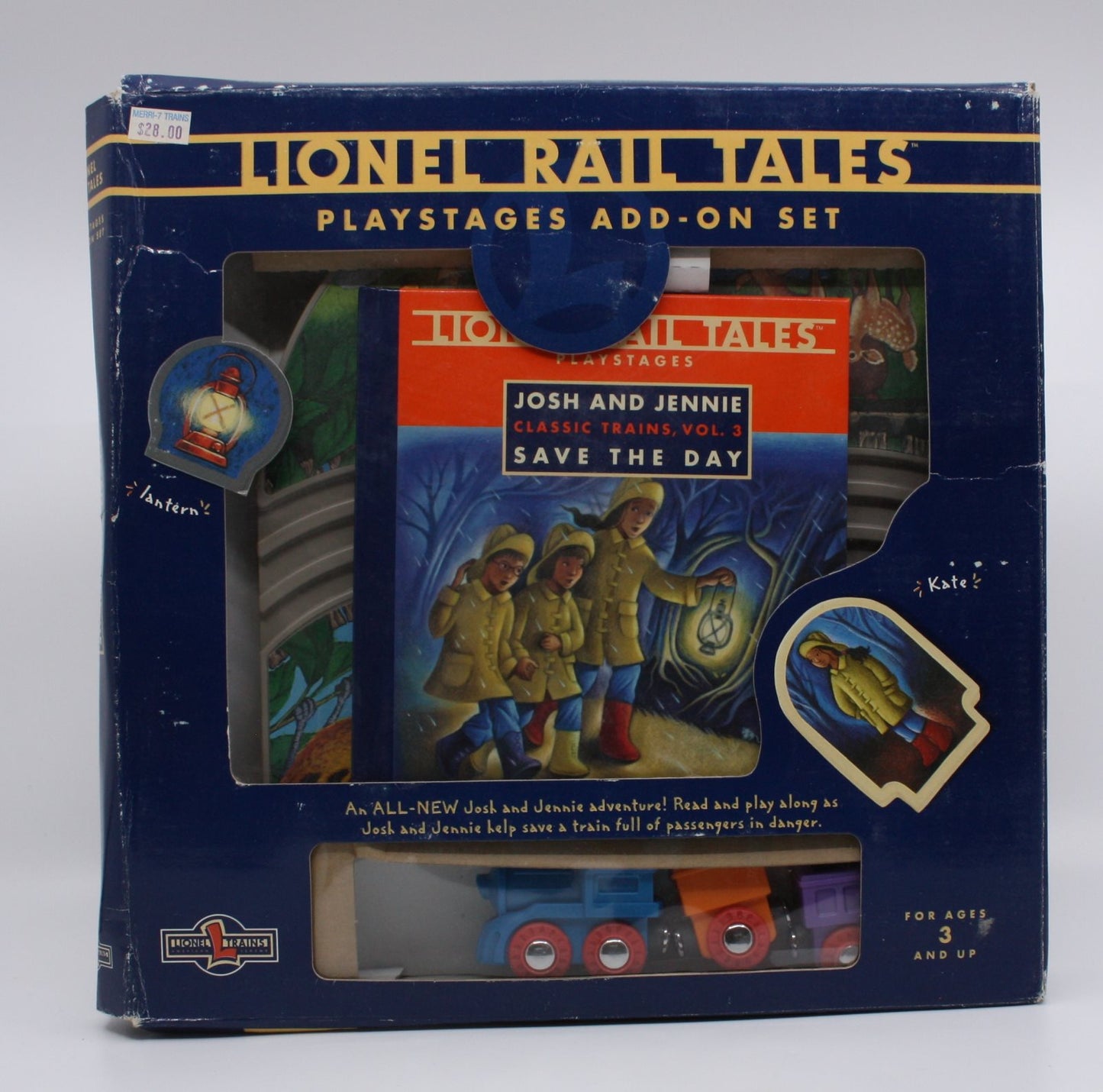 Lionel Rail Tales Playstages Add-on Set Josh and Jennie Save the Day Vol. 3