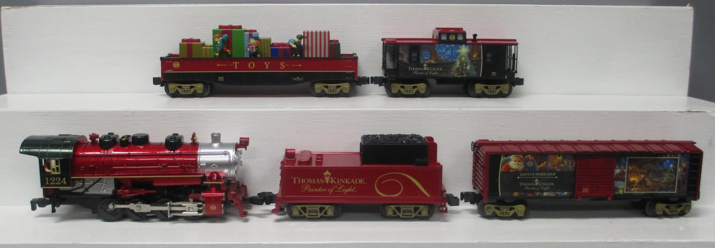 Lionel 1823040 Thomas Kinkade Christmas LionChief O Gauge Train Set w/ Bluetooth