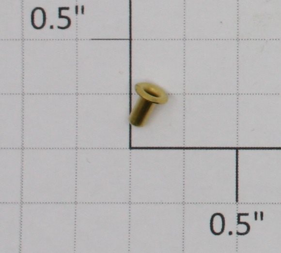 Acme 102 .080" Dia. X .1875" Brass Eyelet