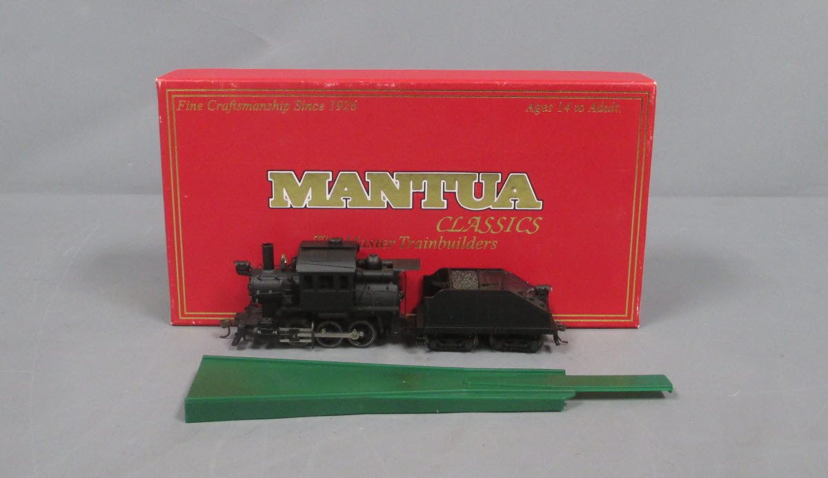 Mantua 389104 0-6-0 Goat Switcher w/Tender Undec HO