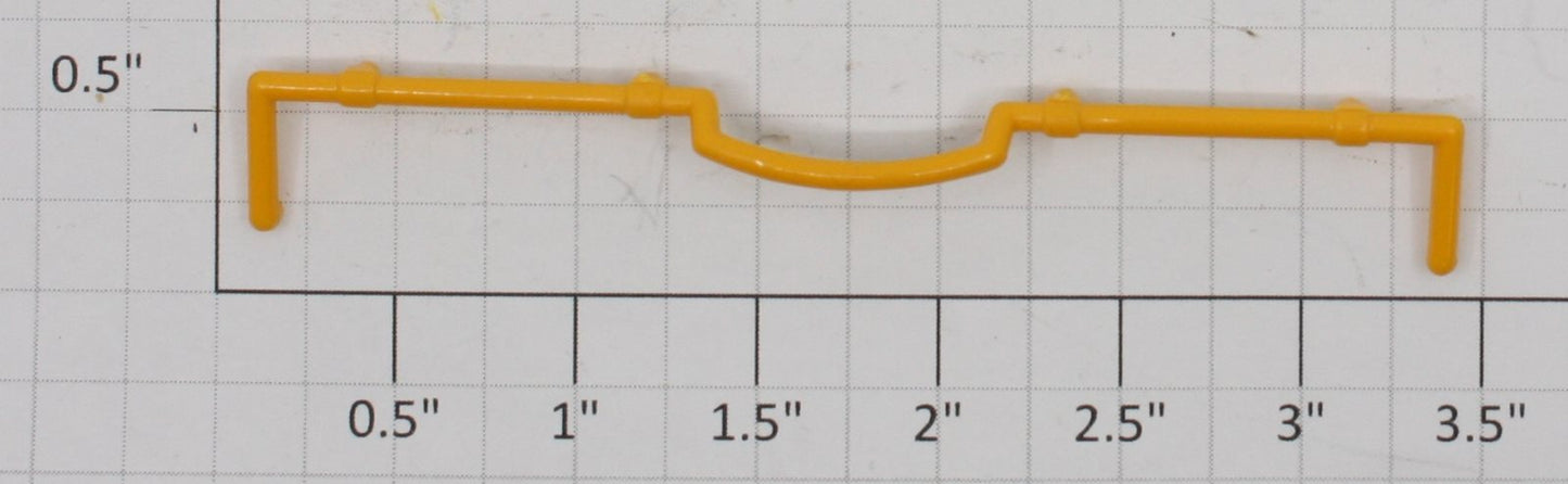 Parts by Parks 5000-325 Uncoupler Bar Yellow 40159