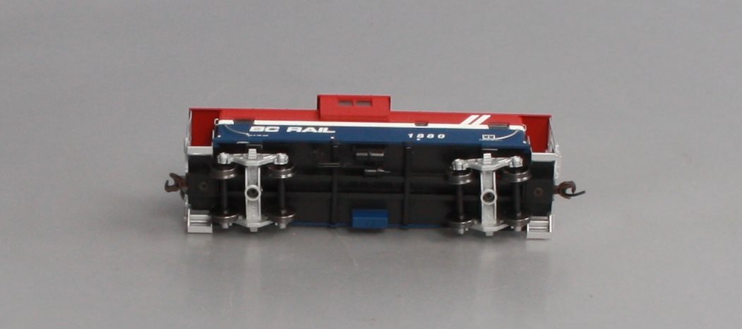 Atlas 20003102 HO British Columbia Railway Extended-Vision Caboose Car #1880