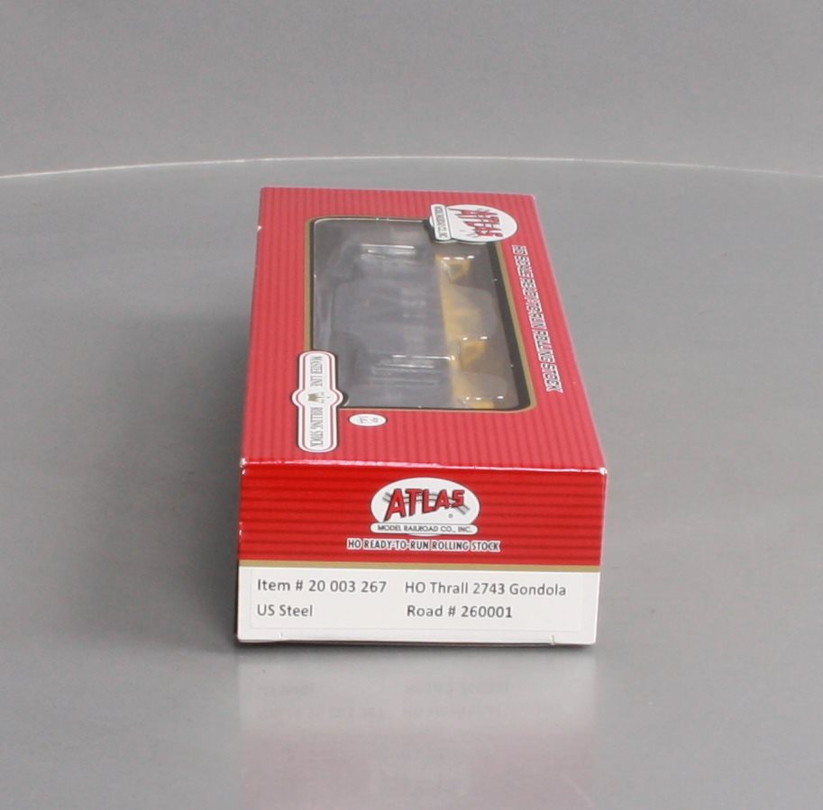 Atlas 20003267 HO US Steel Thrall 2743 Covered Gondola Car #2600001