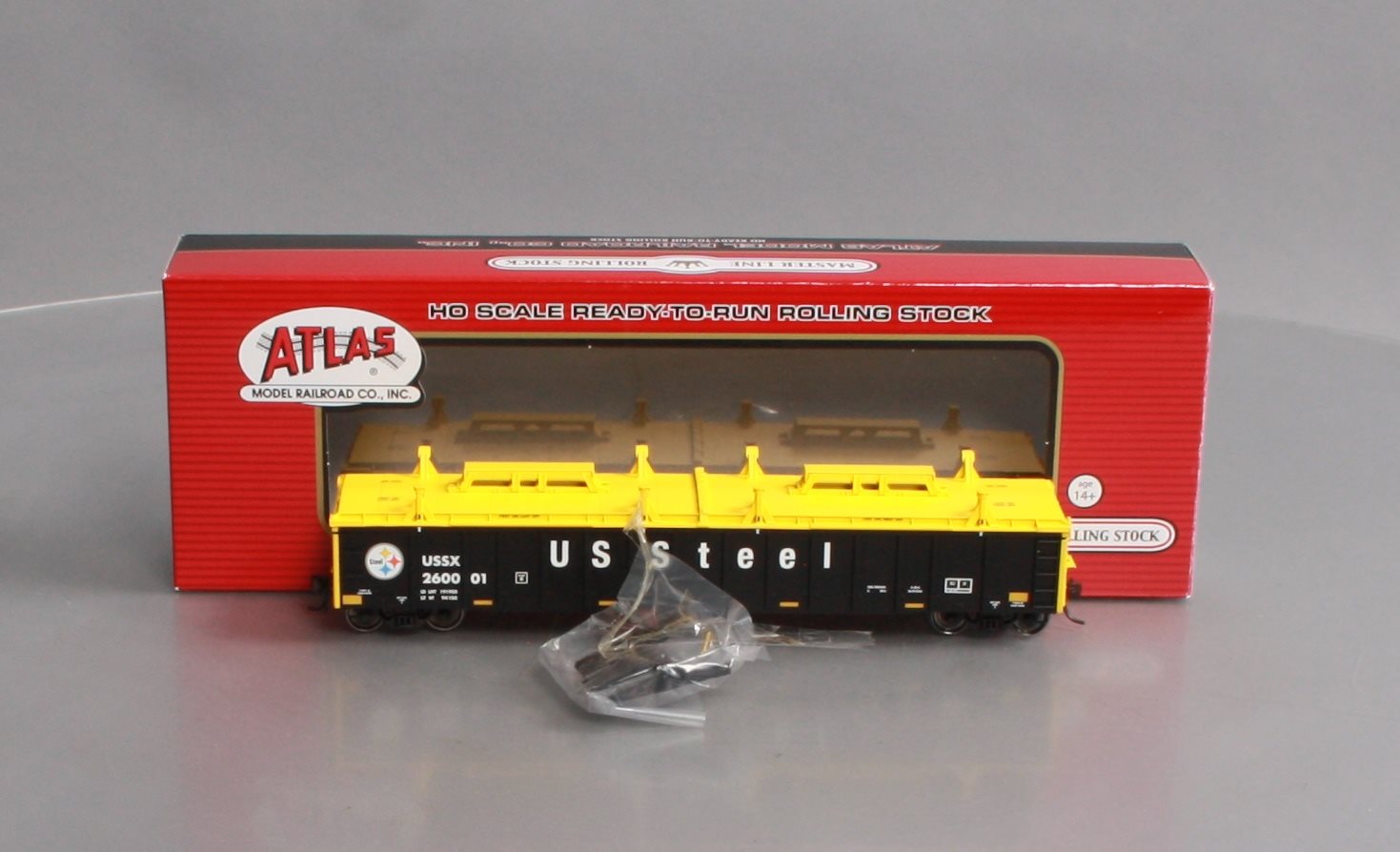 Atlas 20003267 HO US Steel Thrall 2743 Covered Gondola Car #2600001