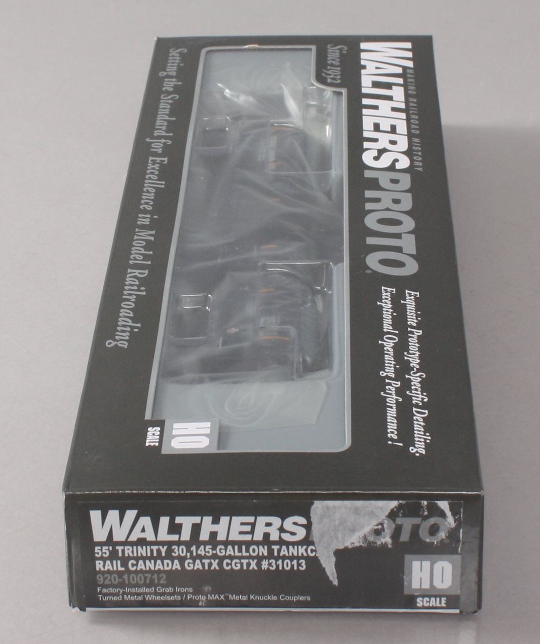 Walthers 920-100712 HO Scale Rail Canada GATX CGTX 55' Trinity Tank Car #31013