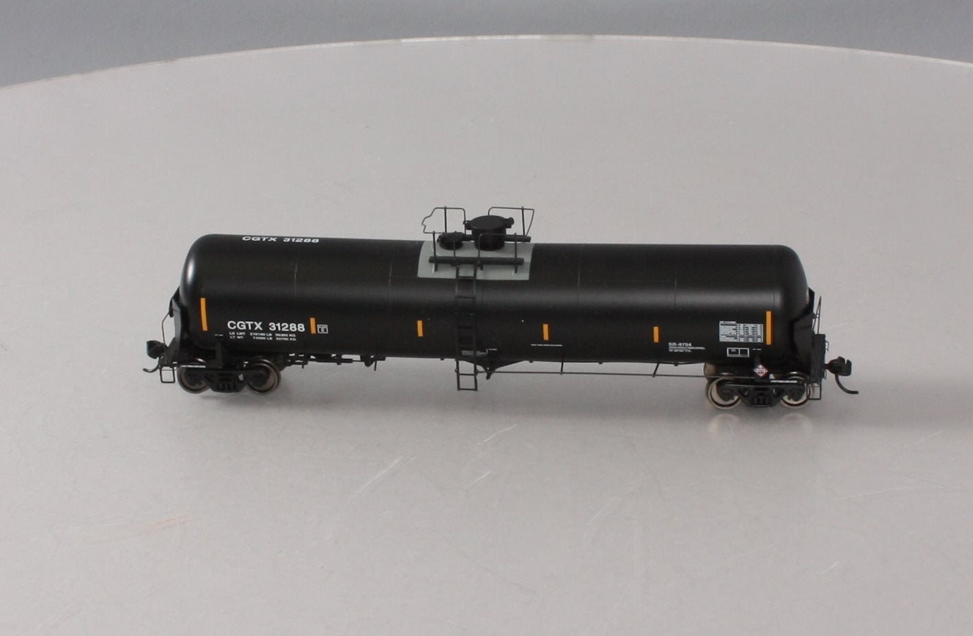 Walthers 920-100714 HO Scale Rail Canada GATX CGTX 55' Trinity Tank Car #31288
