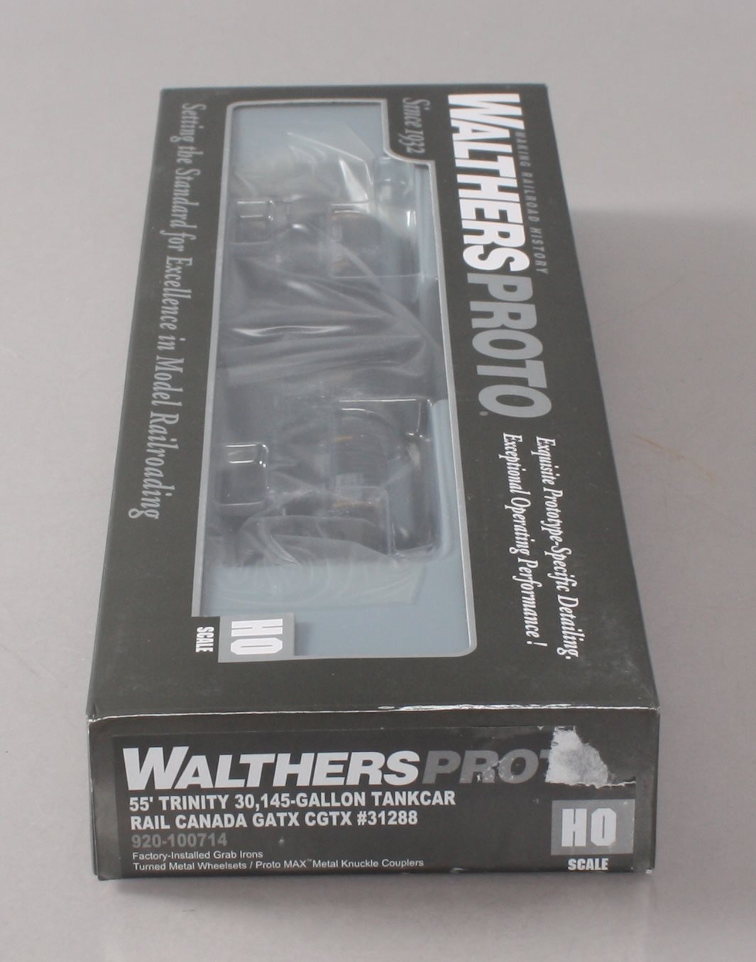 Walthers 920-100714 HO Scale Rail Canada GATX CGTX 55' Trinity Tank Car #31288