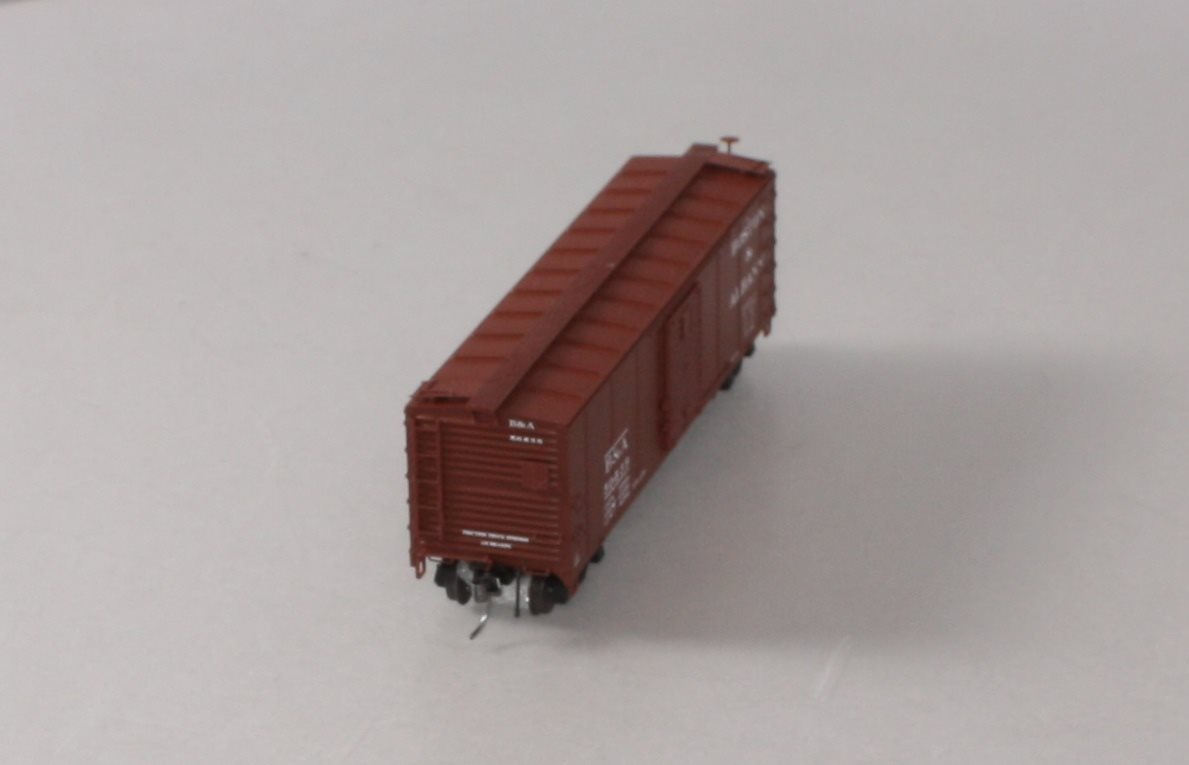 Broadway Limited 1761 HO Boston & Albany 486 40' Steel Boxcar #50639