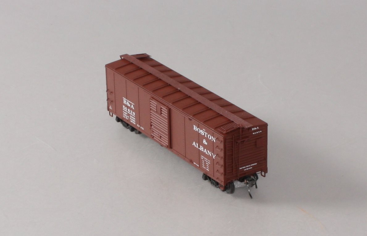 Broadway Limited 1761 HO Boston & Albany 486 40' Steel Boxcar #50639