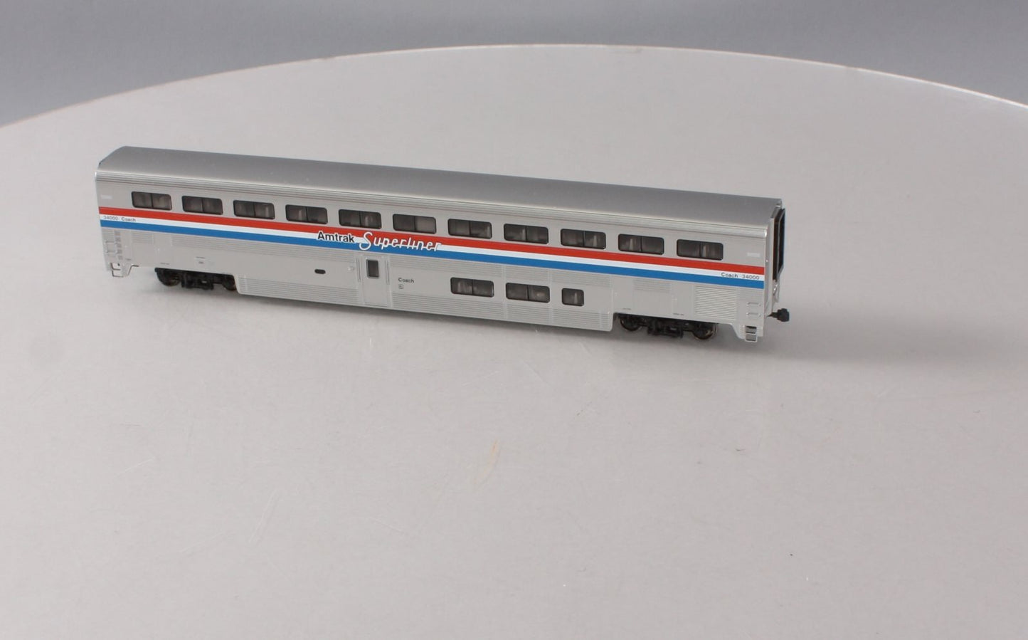 Kato 35-6051 HO Scale Amtrak Superliner Coach Phase III #34000