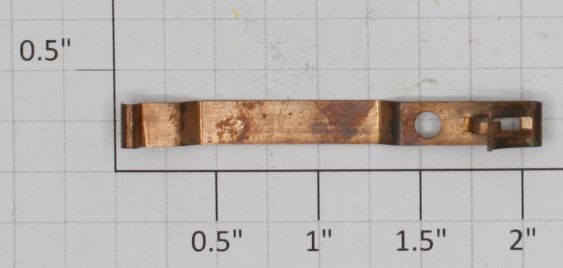 Acme 1000-1357X Long Copper Fahnestock Wire Terminal Clip