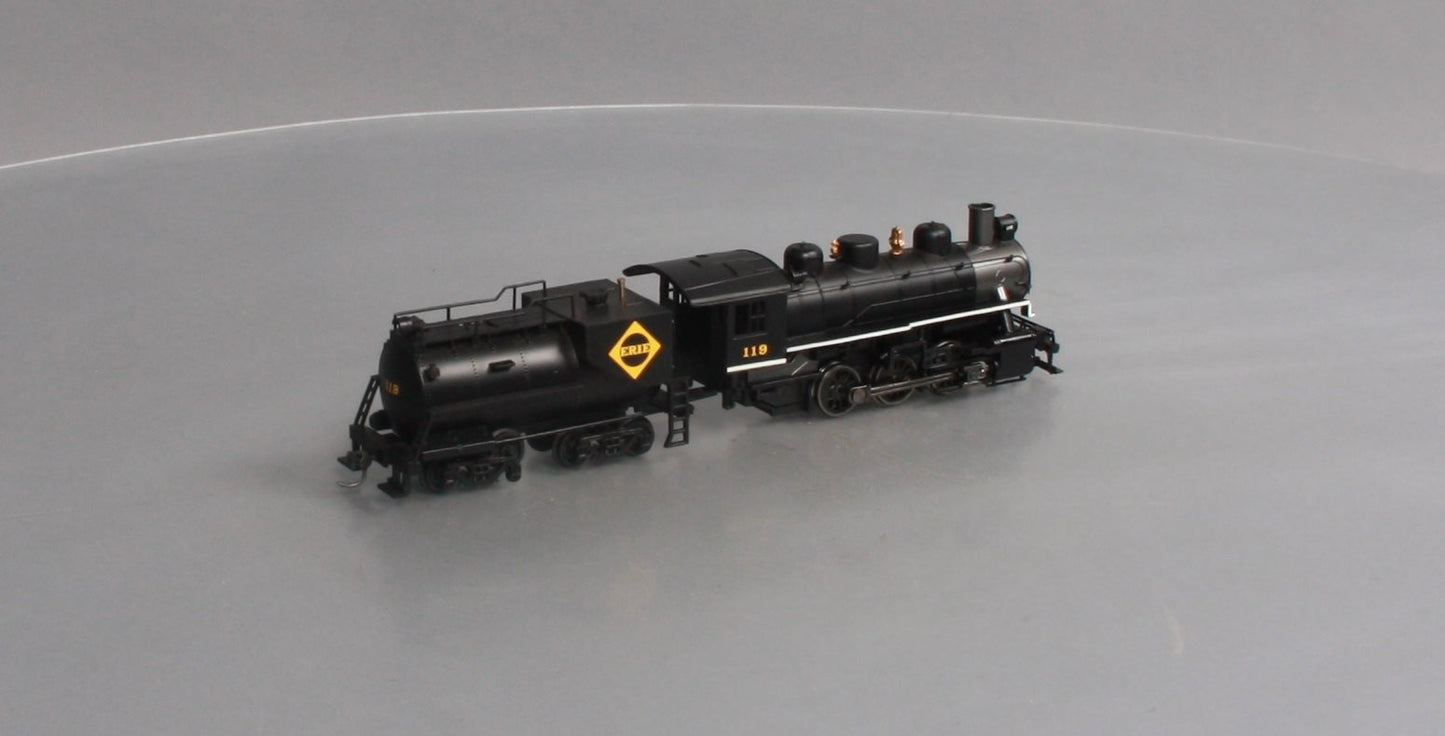 Bachmann 50735 HO Erie USRA 0-6-0 Switcher w/Vanderbilt Tender Steam Loco #119
