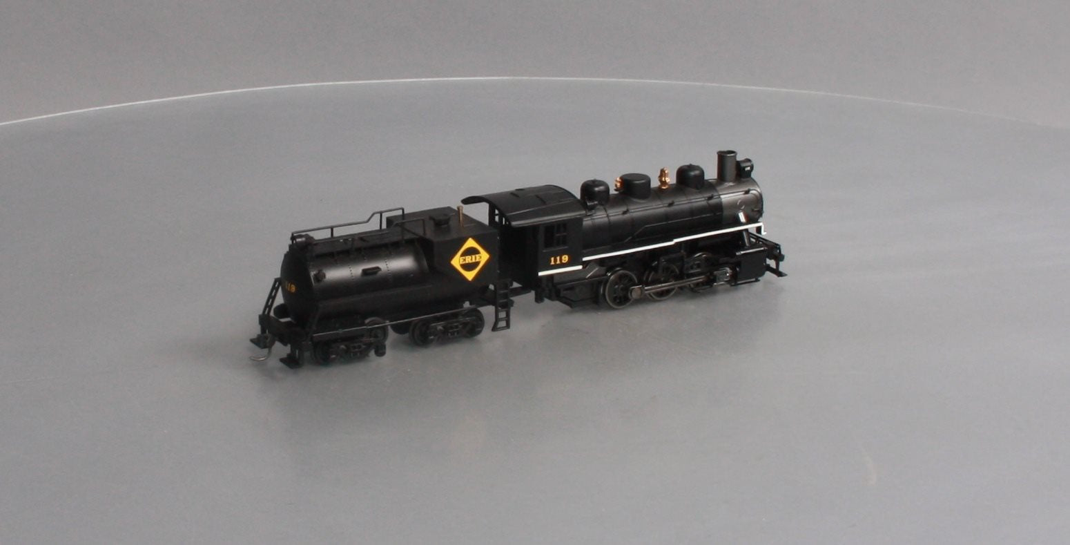 Bachmann 50735 HO Erie USRA 0-6-0 Switcher w/Vanderbilt Tender Steam Loco #119