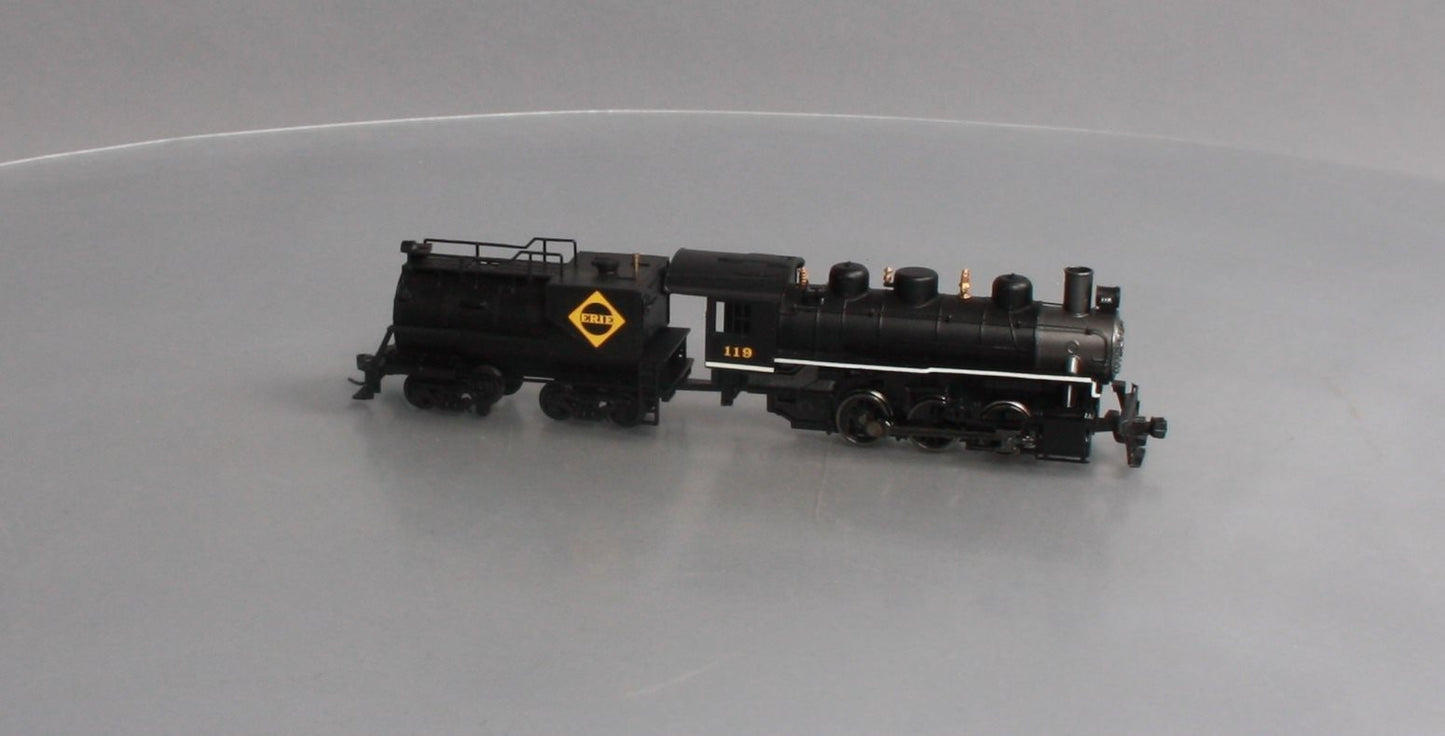 Bachmann 50735 HO Erie USRA 0-6-0 Switcher w/Vanderbilt Tender Steam Loco #119