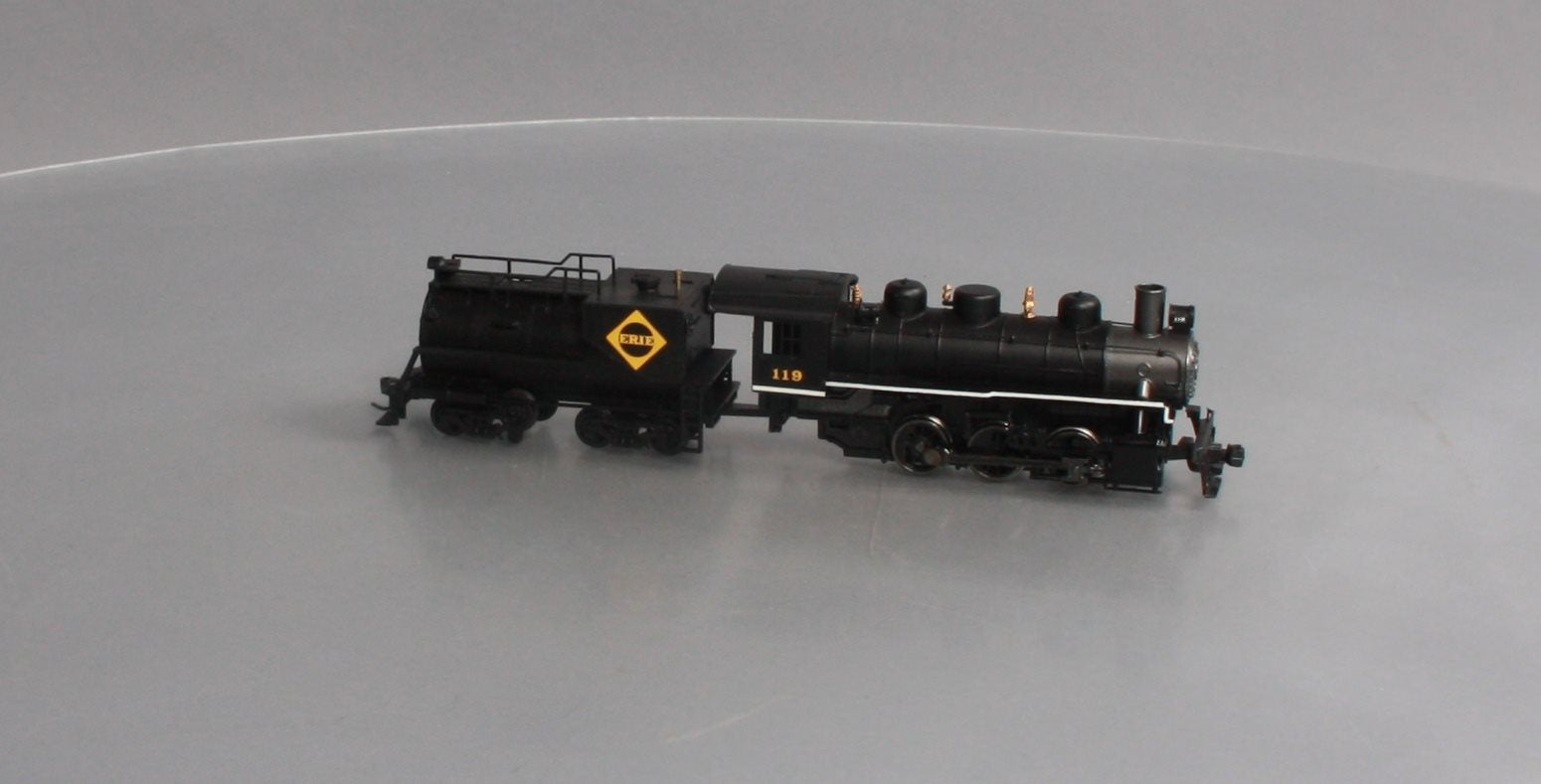 Bachmann 50735 HO Erie USRA 0-6-0 Switcher w/Vanderbilt Tender Steam Loco #119