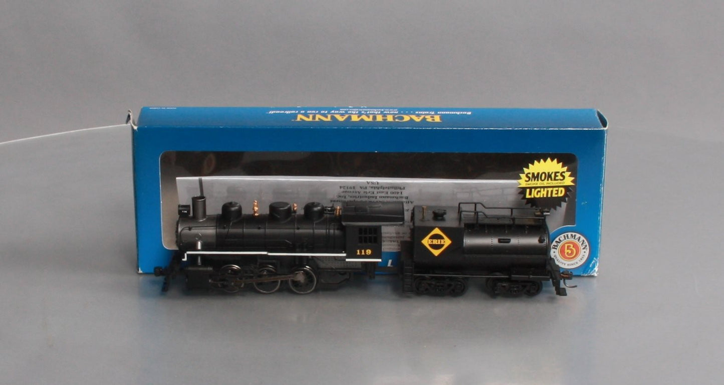 Bachmann 50735 HO Erie USRA 0-6-0 Switcher w/Vanderbilt Tender Steam Loco #119