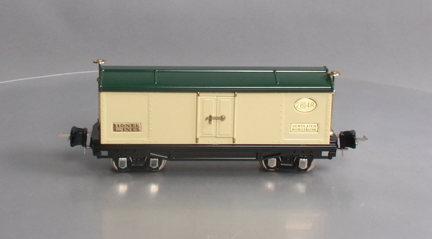 Lionel 11-70005 Reefer #2814R Ivory and Peacock