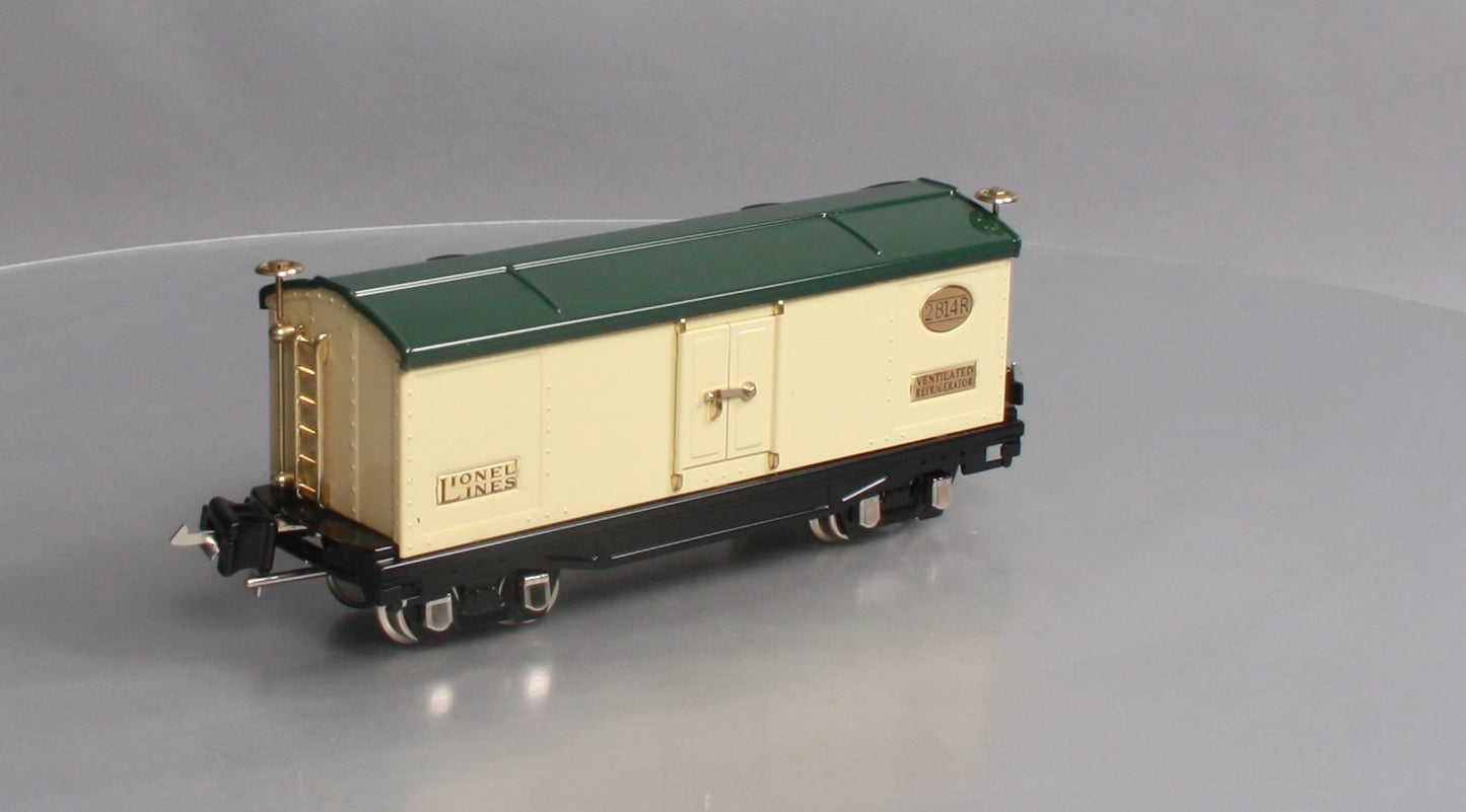 Lionel 11-70005 Reefer #2814R Ivory and Peacock