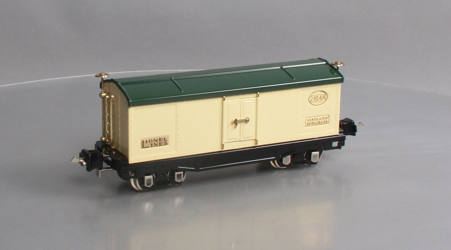 Lionel 11-70005 Reefer #2814R Ivory and Peacock