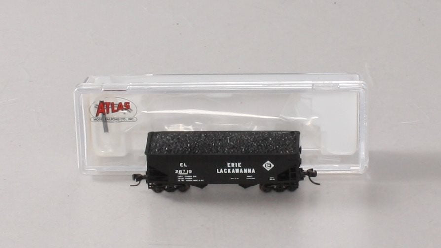 Atlas 50001187 N Scale Erie Lackawanna 2-Bay Offset Side Hopper #26719