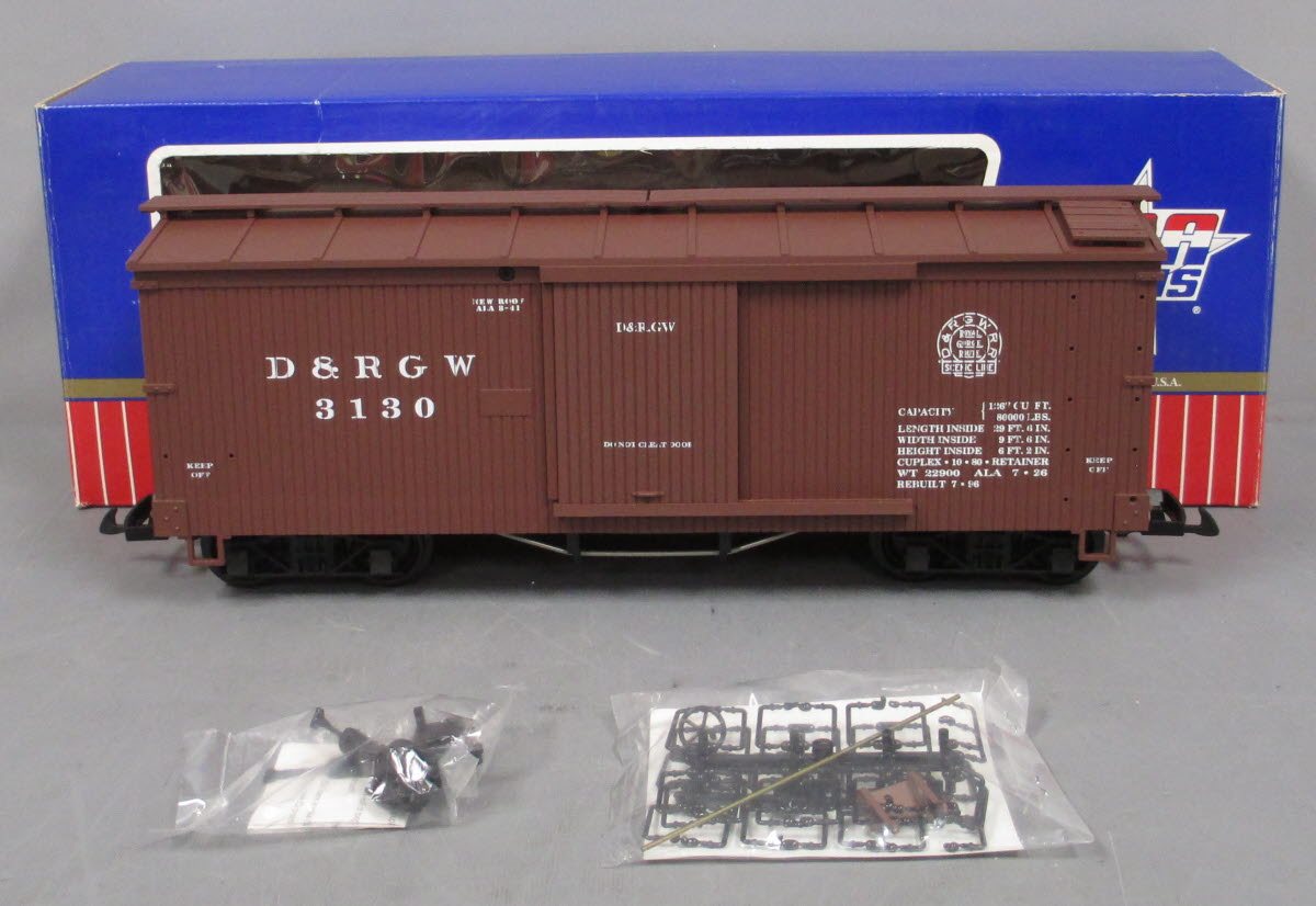 USA Trains 19079 G Denver & Rio Grande Western Wood Box Car #3130