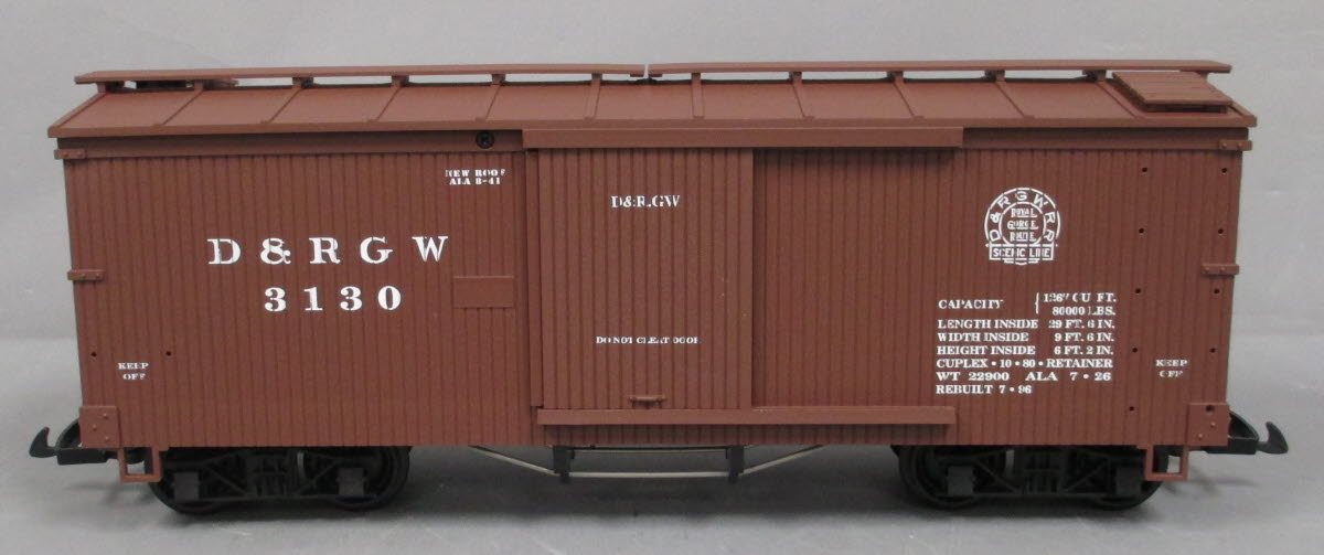 USA Trains 19079 G Denver & Rio Grande Western Wood Box Car #3130