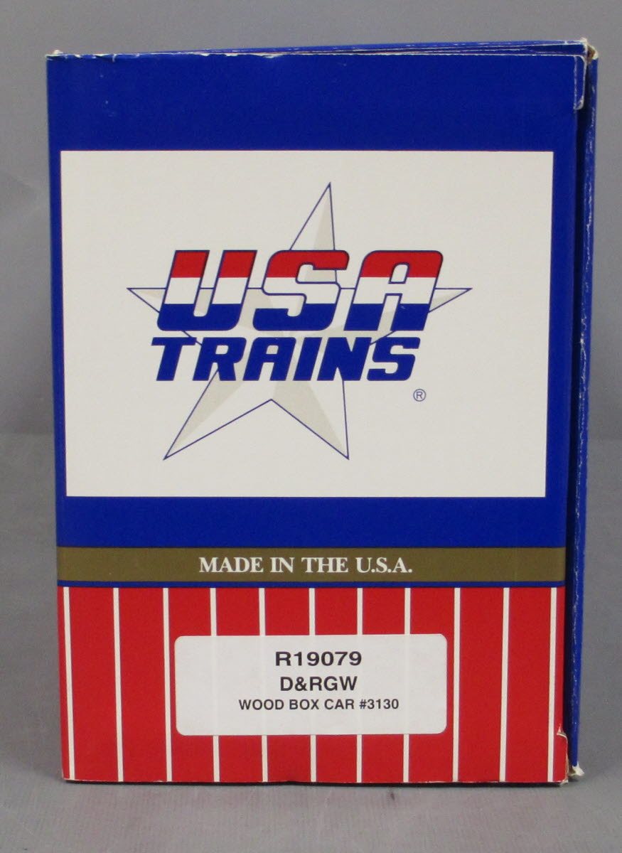 USA Trains 19079 G Denver & Rio Grande Western Wood Box Car #3130