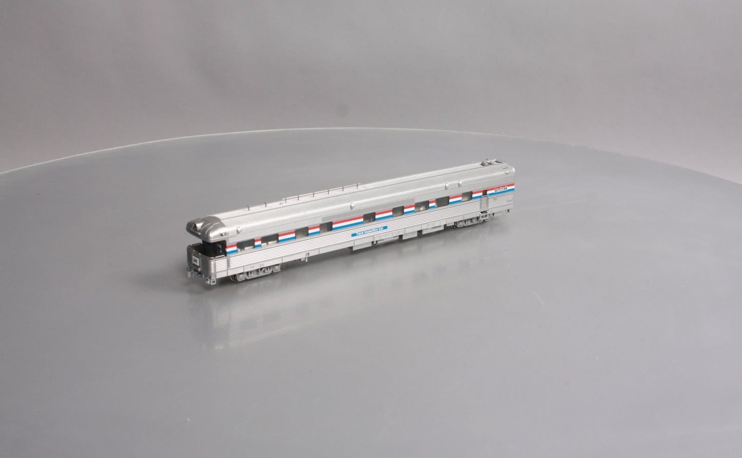 Kato 35-6001 HO Scale Amtrak Corrugated Track Inspection Business Car #10000