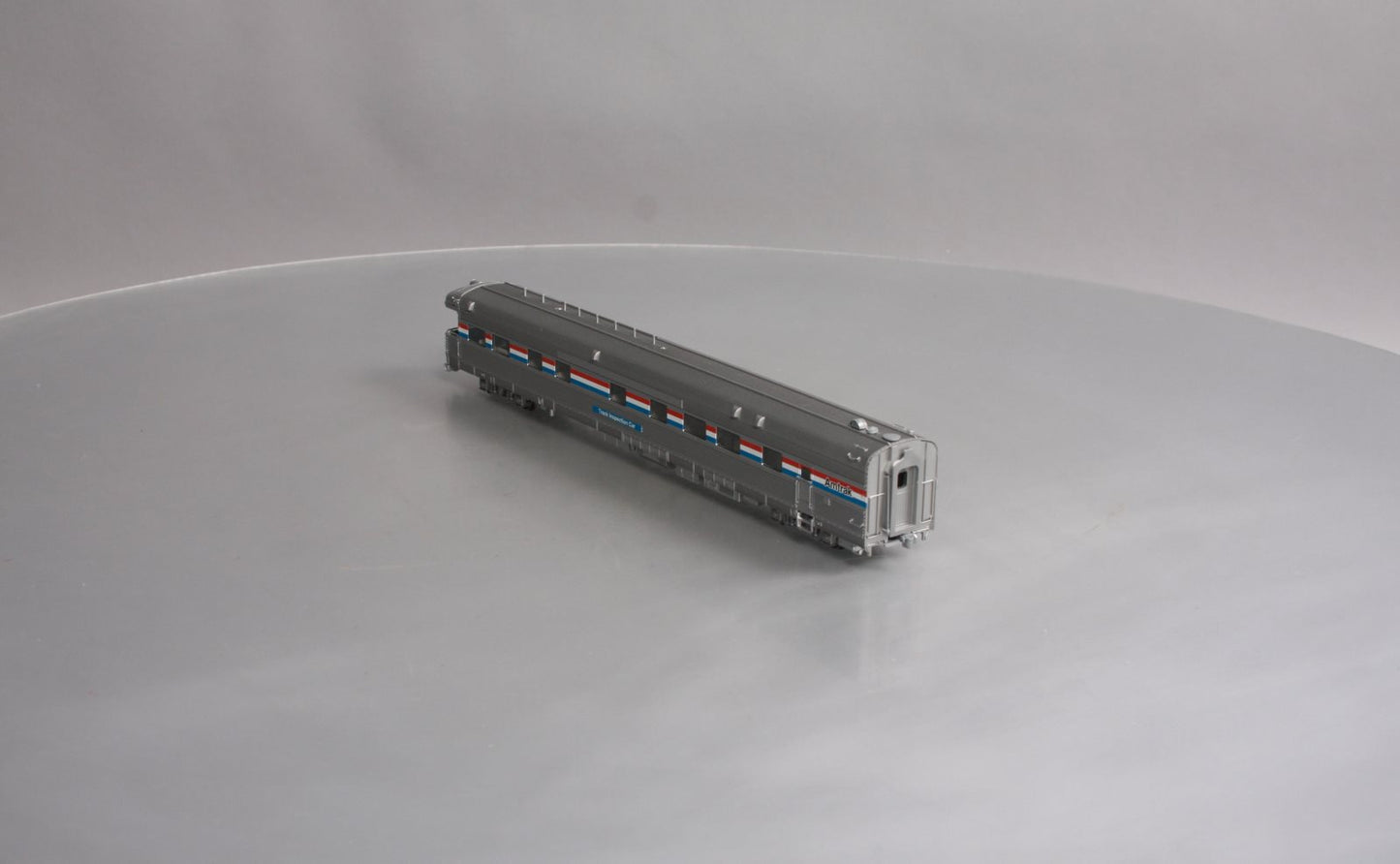 Kato 35-6001 HO Scale Amtrak Corrugated Track Inspection Business Car #10000