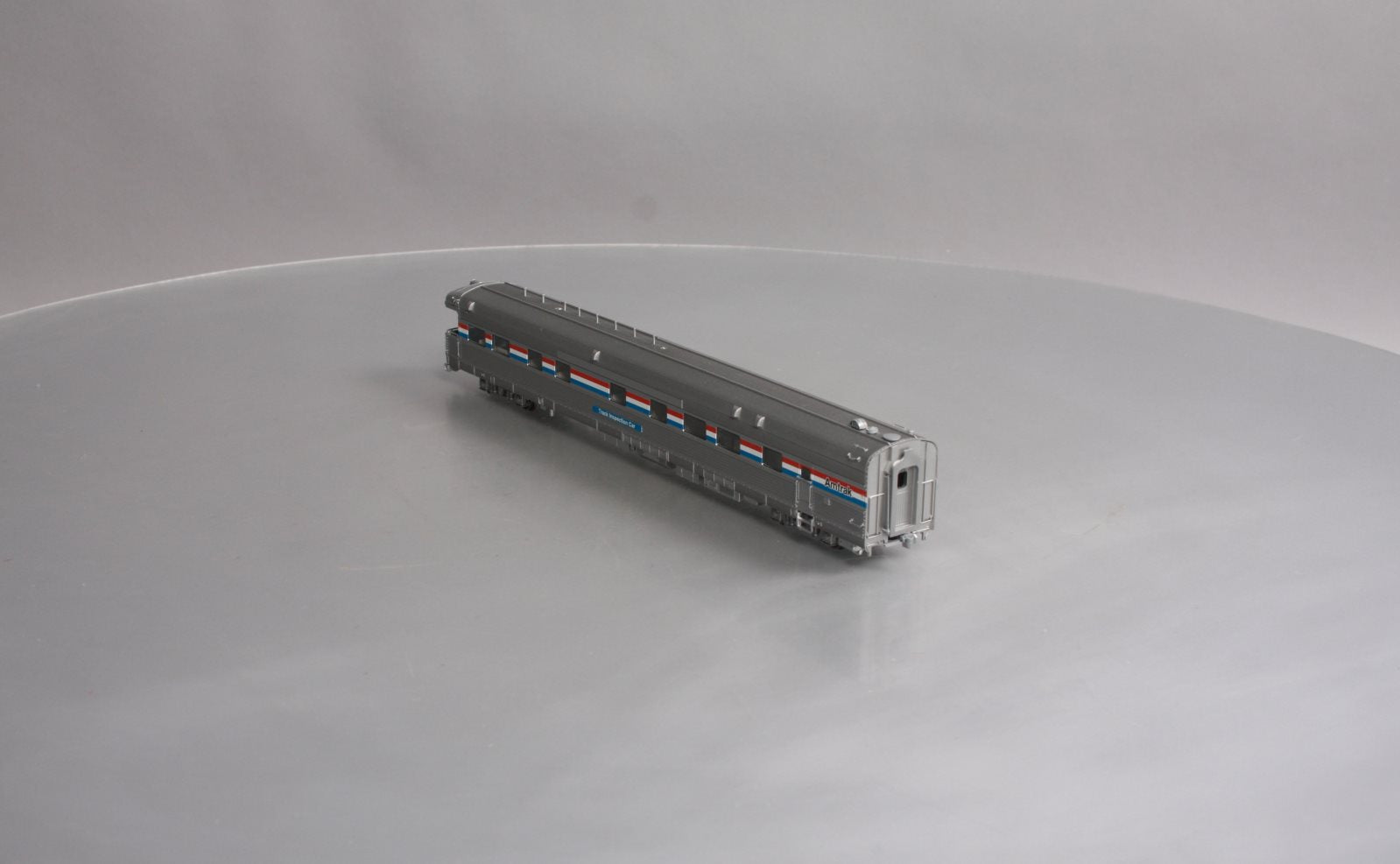 Kato 35-6001 HO Scale Amtrak Corrugated Track Inspection Business Car #10000