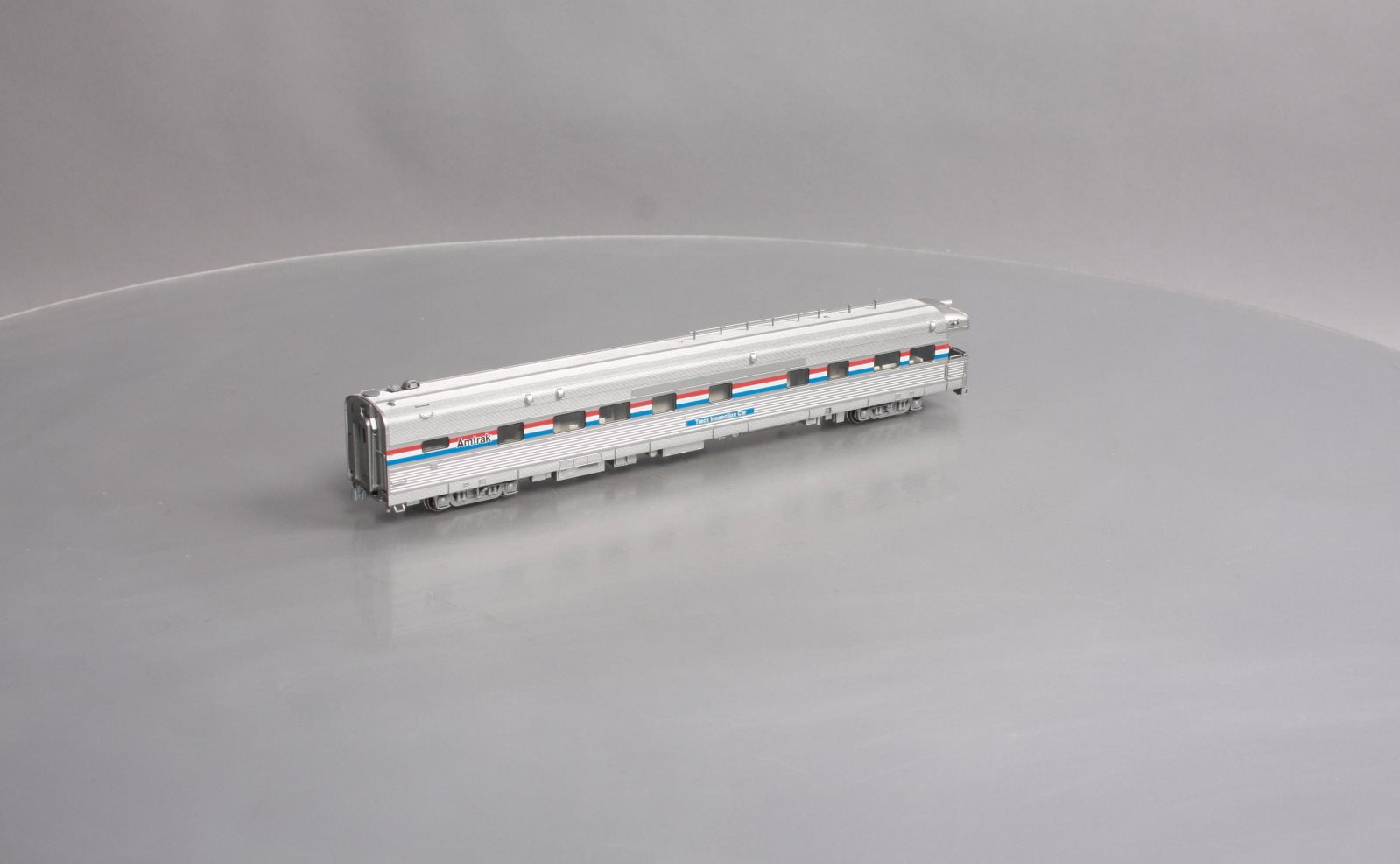 Kato 35-6001 HO Scale Amtrak Corrugated Track Inspection Business Car #10000