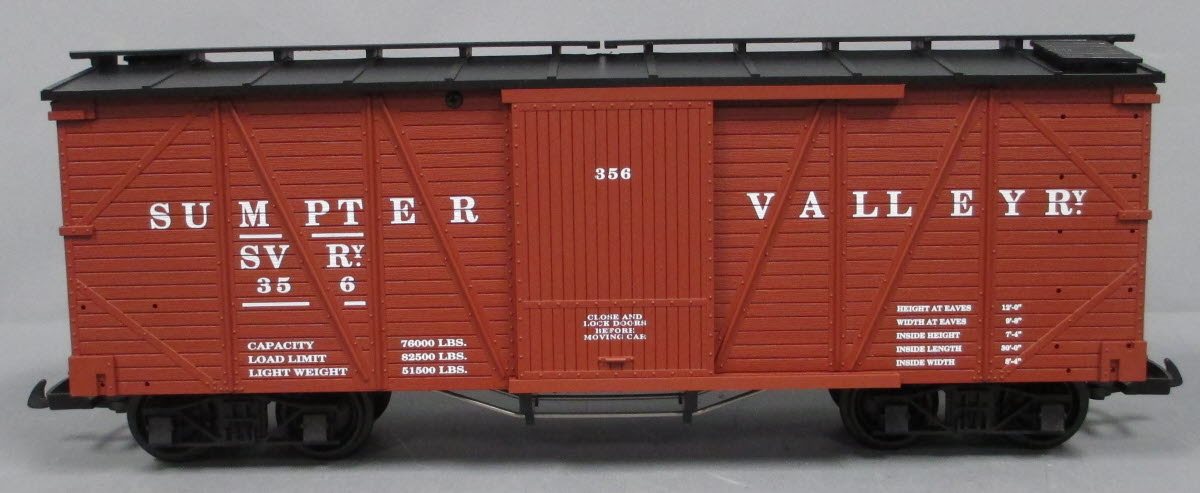 USA Trains 1444 G Sumpter Valley Single-Sheathed Outside-Braced Box Car #356