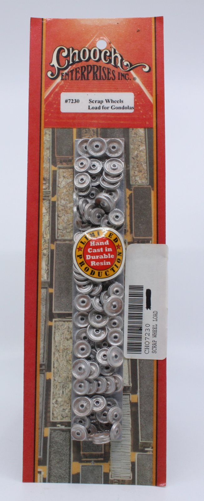 Chooch Enterprises Inc 7230 HO Scrap Wheel Load For Most Gondolas