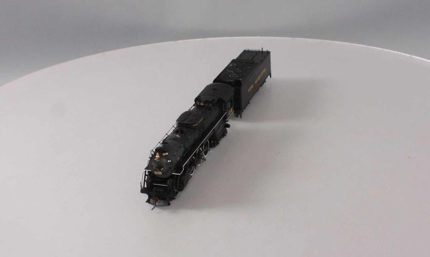 Bachmann 50902 HO Pere Marquette 2-8-4 Berkshire w/DCC Steam Locomotive #1218