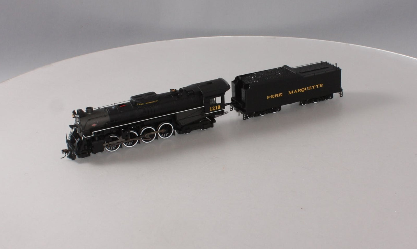 Bachmann 50902 HO Pere Marquette 2-8-4 Berkshire w/DCC Steam Locomotive #1218