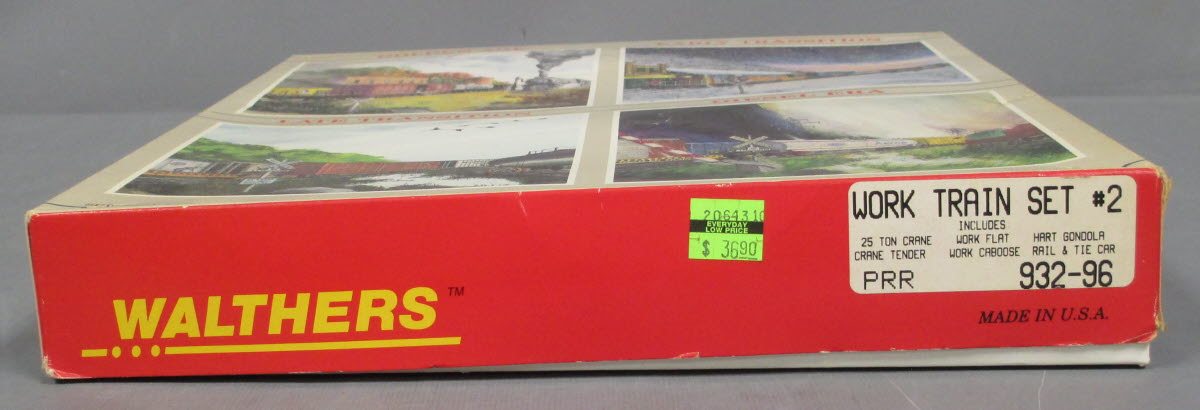 Walthers 932-96 HO Scale PRR Work Train Set #2