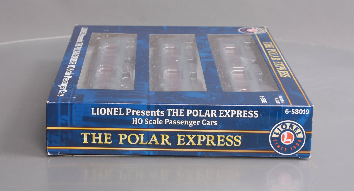Lionel 6-58019 HO Scale Polar Express Passenger Cars (Set of 3)