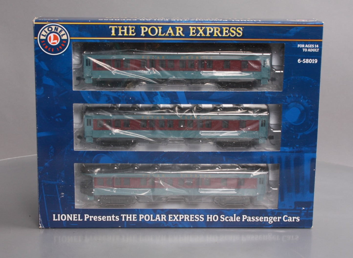 Lionel 6-58019 HO Scale Polar Express Passenger Cars (Set of 3)