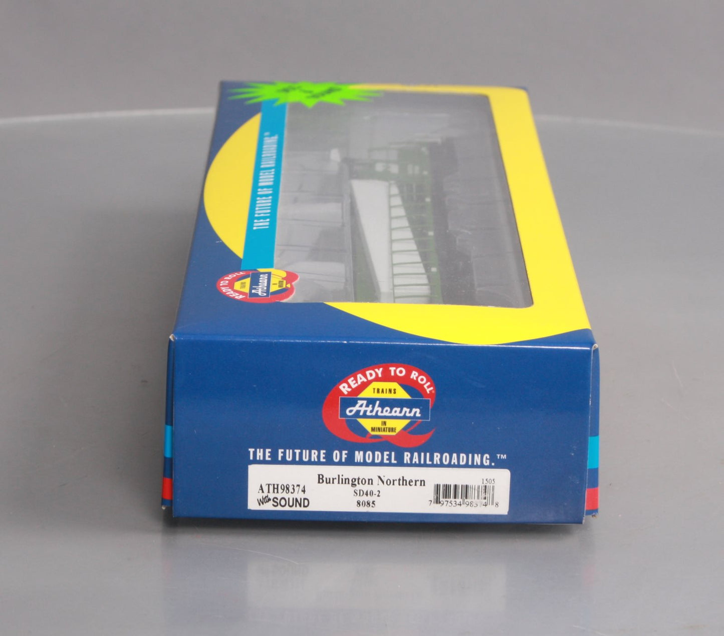 Athearn 98374 HO Burlington Northern SD40-2 Diesel Loco w/DCC & Sound RTR #8085