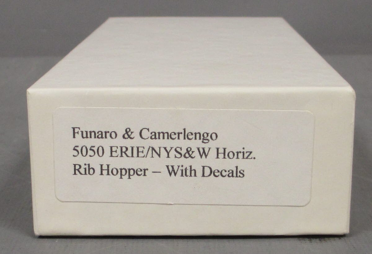Funaro & Camerlengo 5050 HO Erie / NYS&W Horiz. Rib Hopper Kit