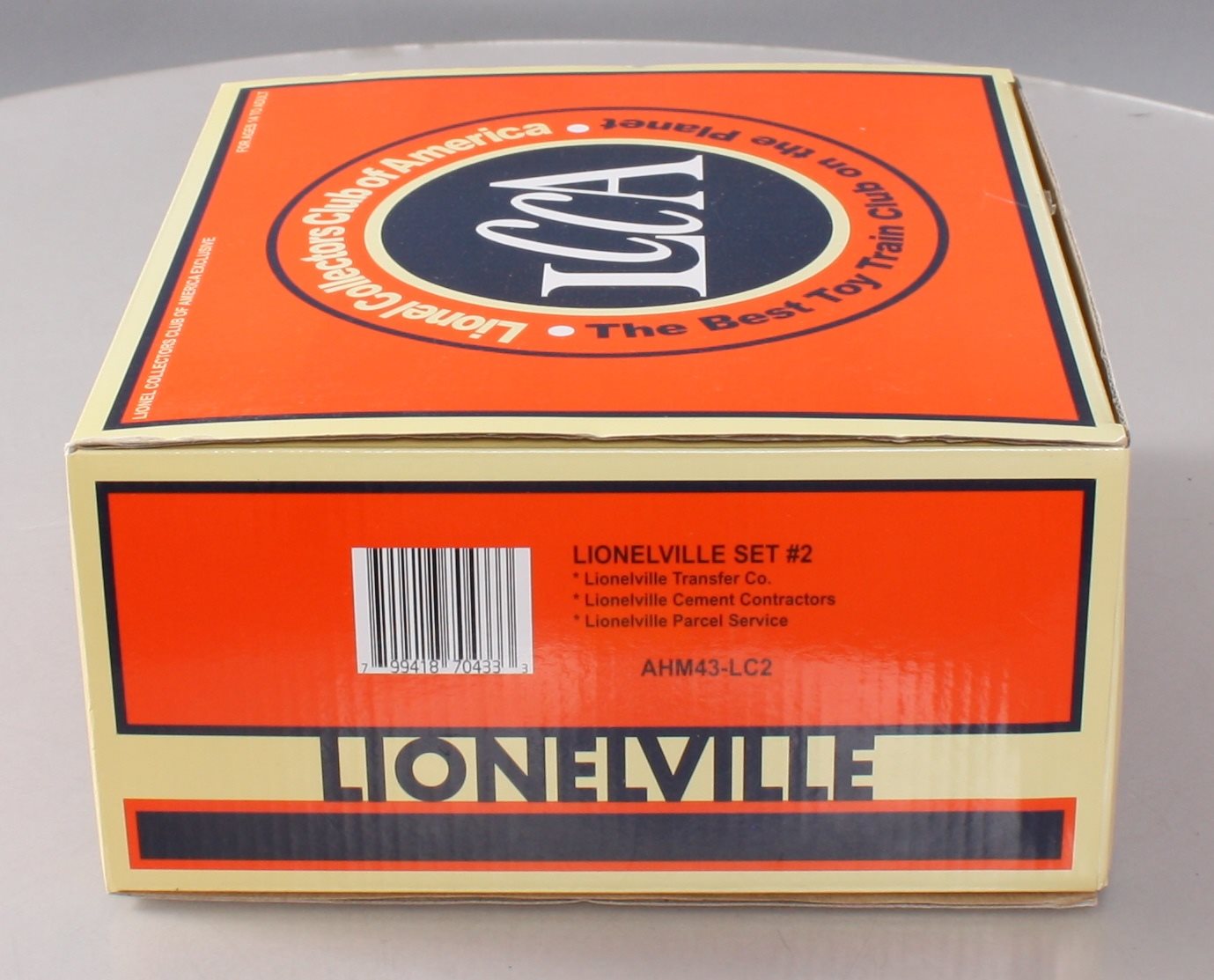 Lionel AHM43-LC2 O LCCA-2017 Series #2 Lionelville Die-Cast Vehicle Set