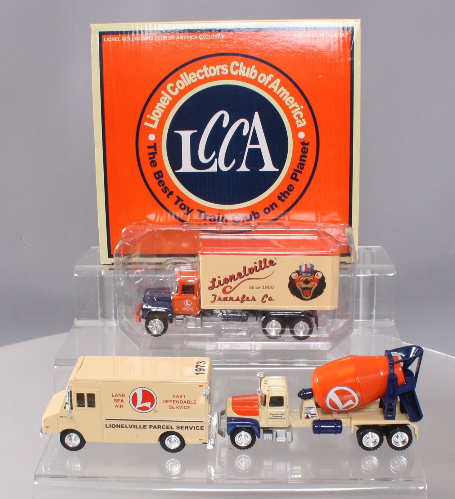 Lionel AHM43-LC2 O LCCA-2017 Series #2 Lionelville Die-Cast Vehicle Set