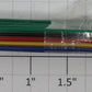 Atlas 1000X-40 22 Gauge 5-Conductor Rainbow Flat Wire