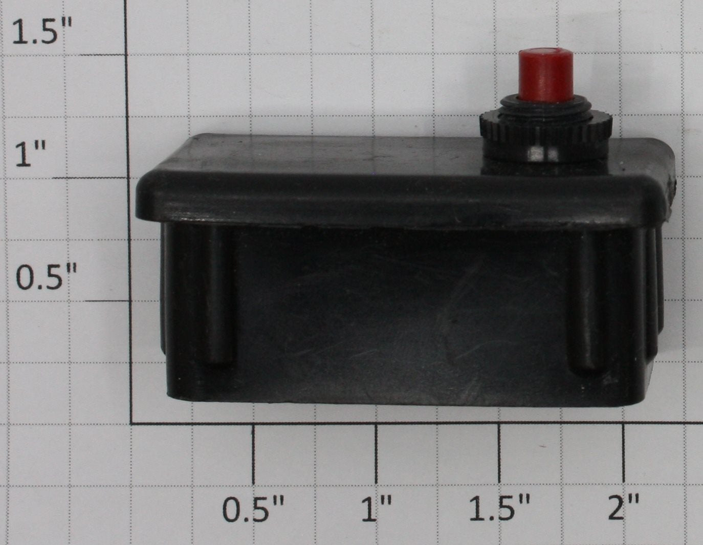Gargraves 805-1X Red Pushbutton Switch