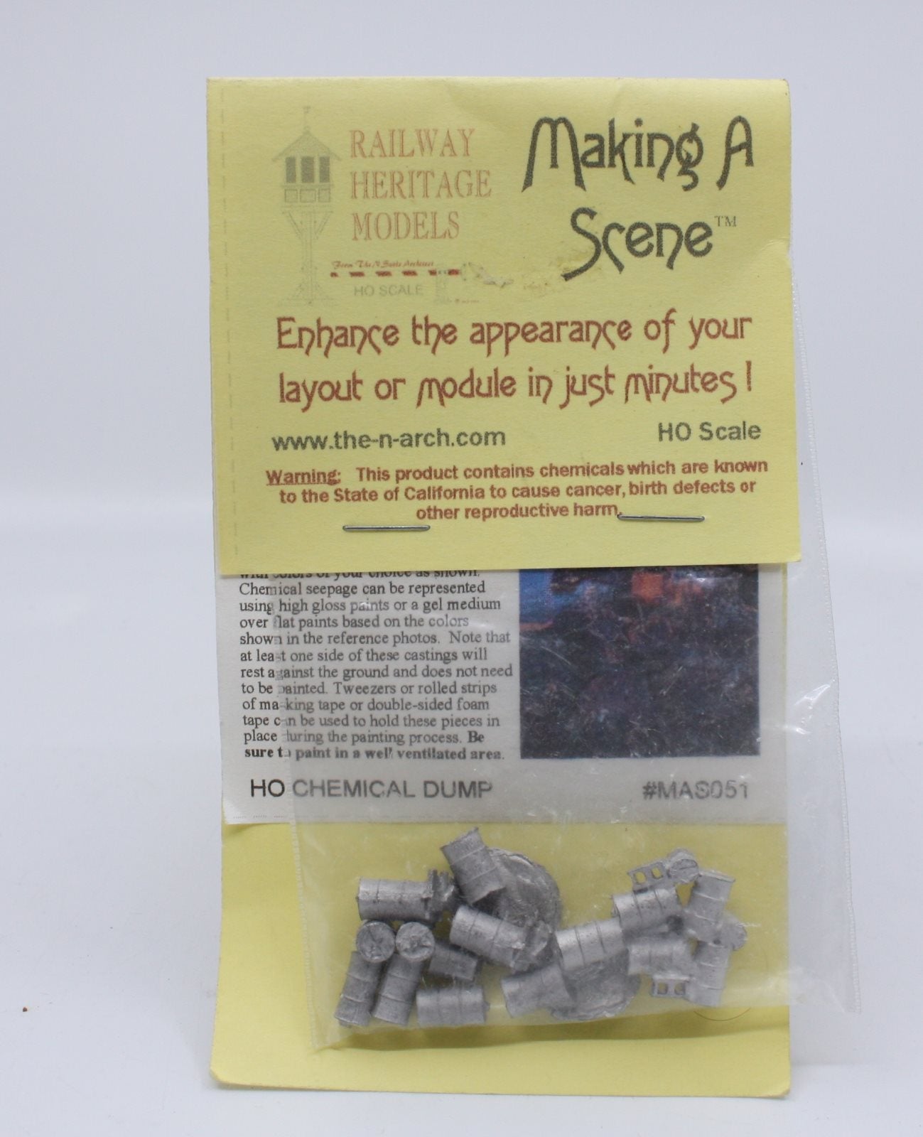 Railway Heritage Models MAS051 HO Chemical Dump
