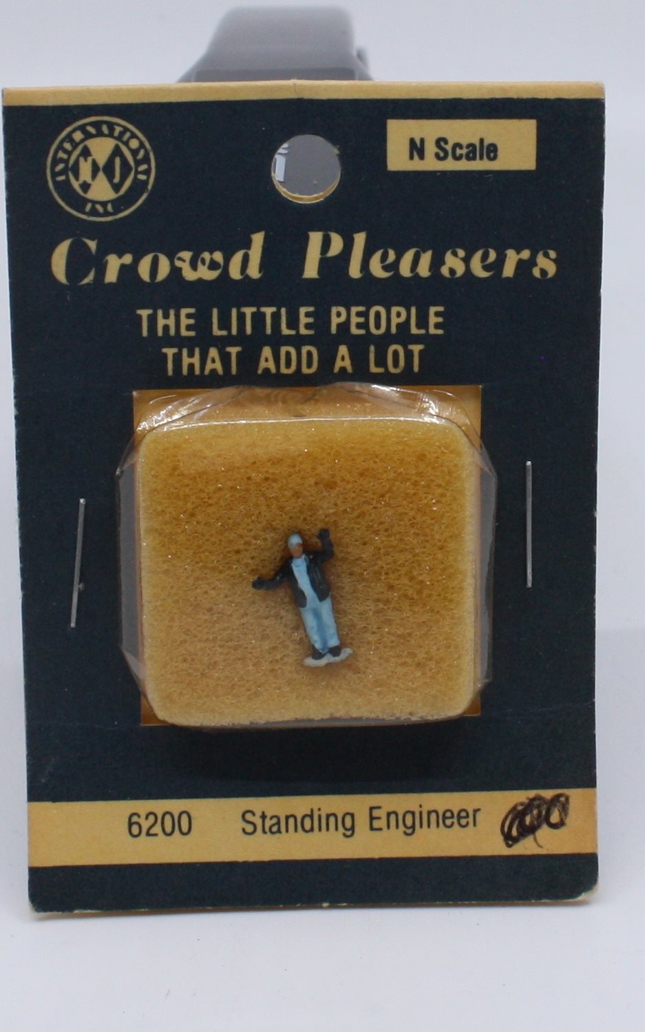 NJ International 6200 N Crowd Pleasers Standing Engineer Figure