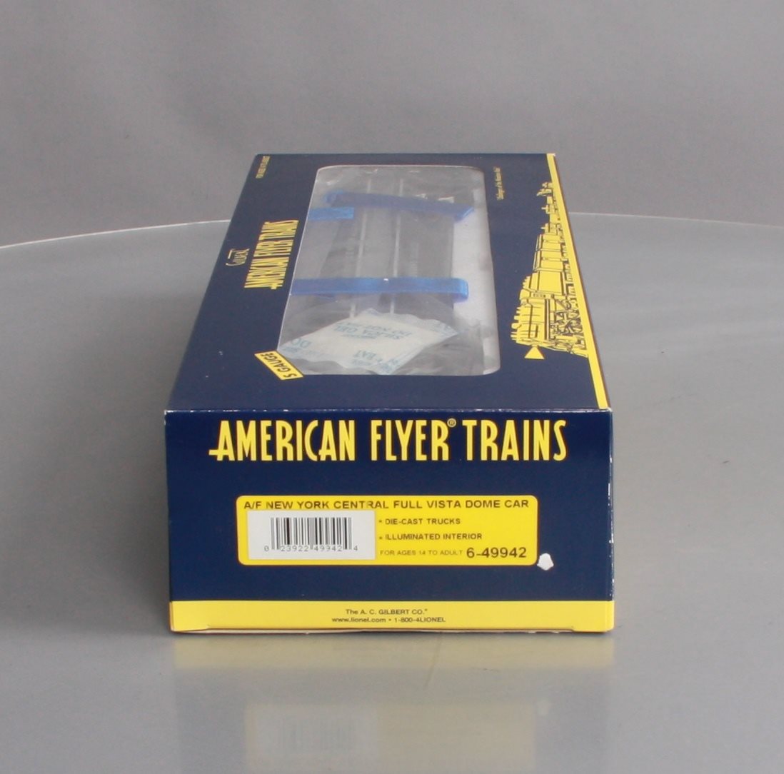 American Flyer 6-49942 S Scale New York Central Full Vista Dome