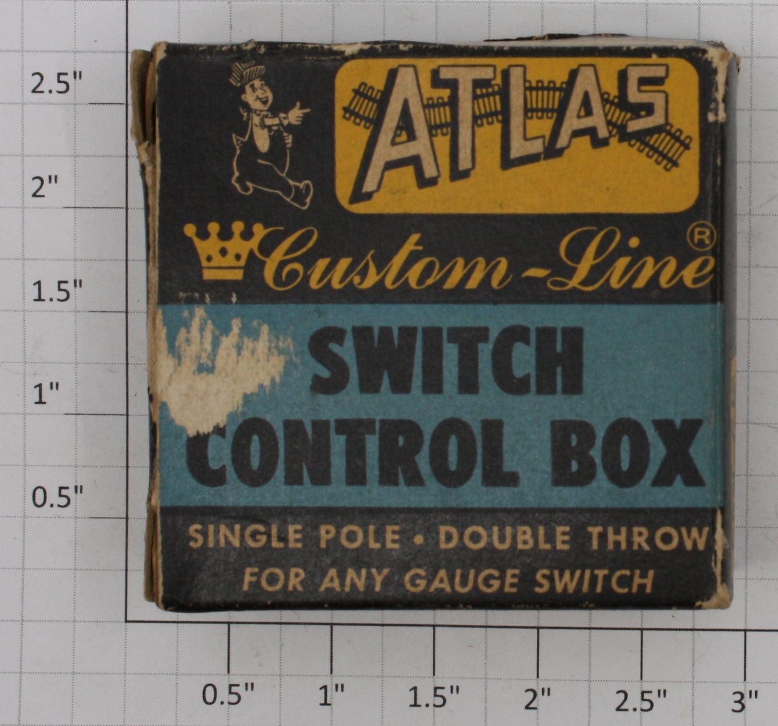 Atlas 100-XB Switch 2- Position Pushbutton with Box